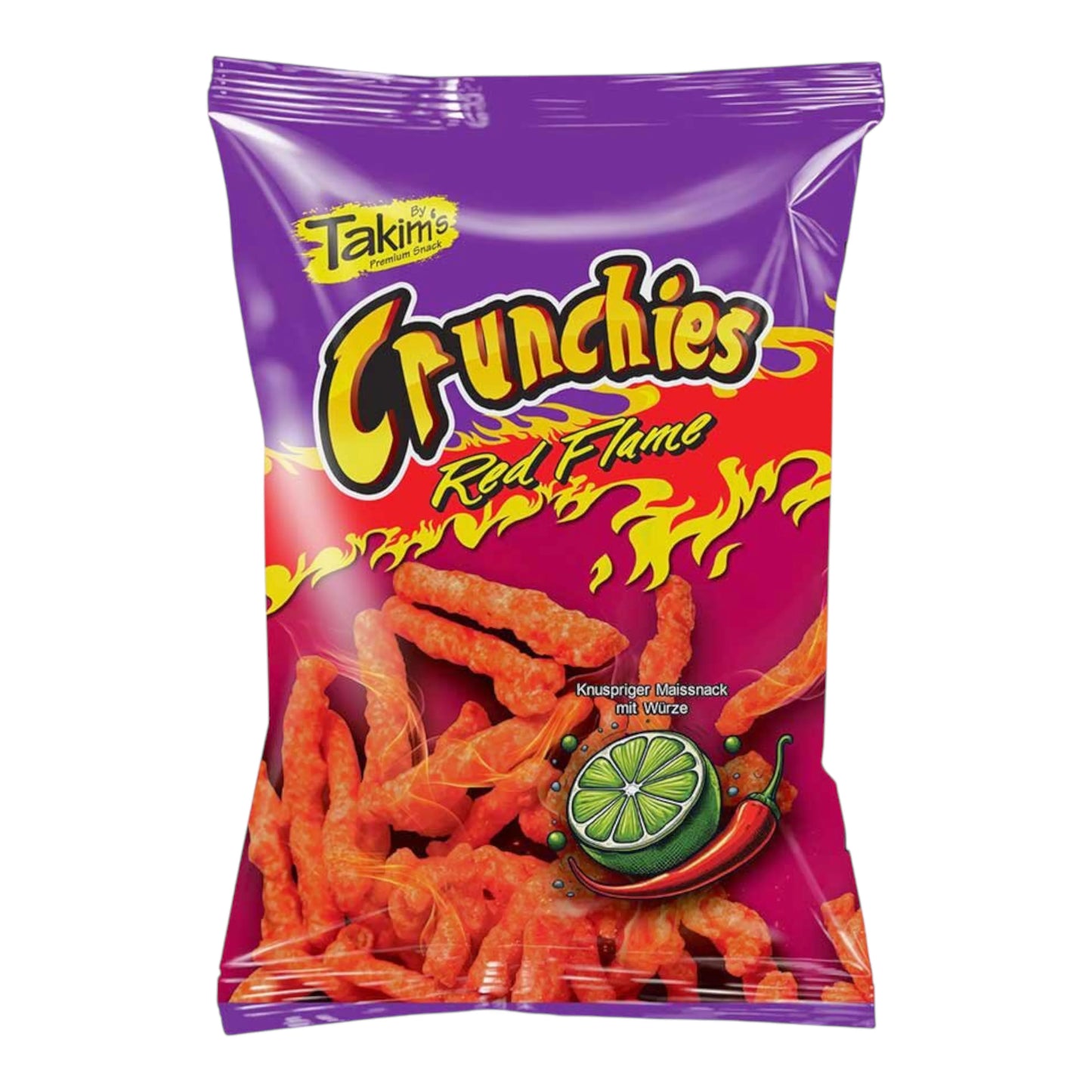 Takim's Crunchies Red Flame Chili and Lime 90g