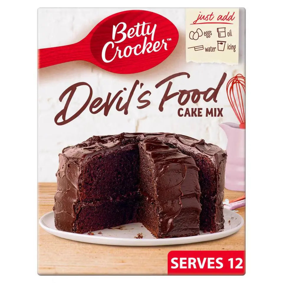 Betty Crocker Cake Mix Devil's Food 425g OhMyCandyBox