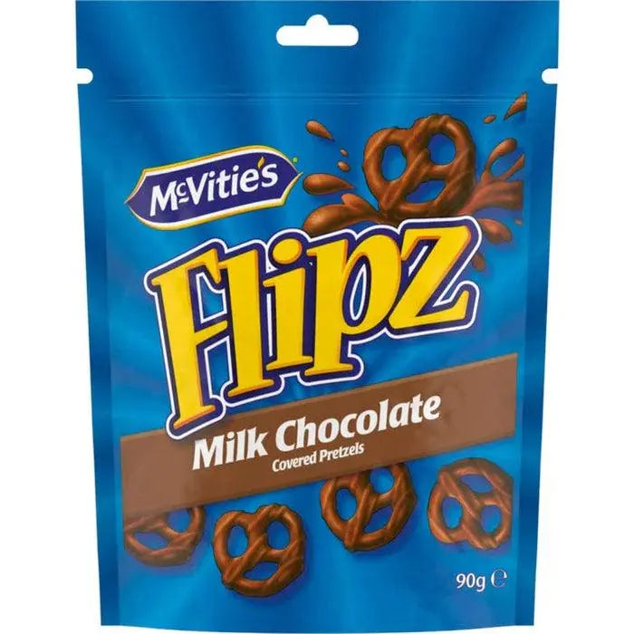 Flipz Pretzels Milk Chocolate 90g OhMyCandyBox