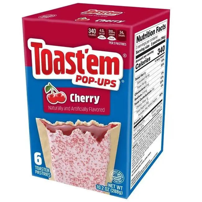 Toast'em Frosted Cherry 288g OhMyCandyBox