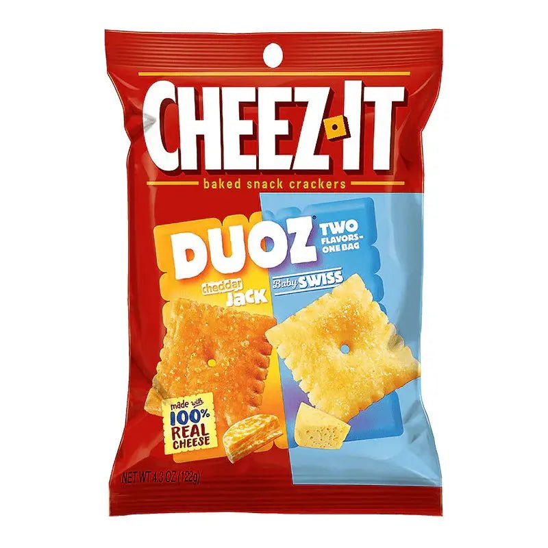 Cheez - It Duoz Cheddar Jack Baby Swiss 122g - OhMyCandyBox