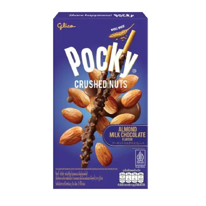 Pocky Crushed Nuts Almond Milk Chocolate 25g - OhMyCandyBox