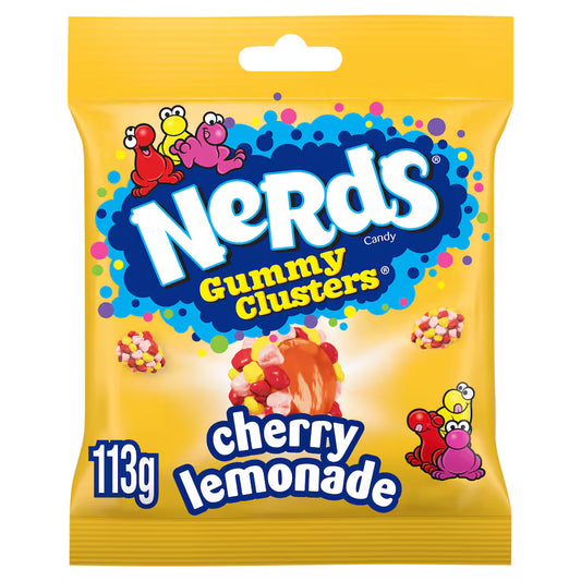 Nerds Gummy Clusters bomboni u vrećici, cherry limunada, 113 g