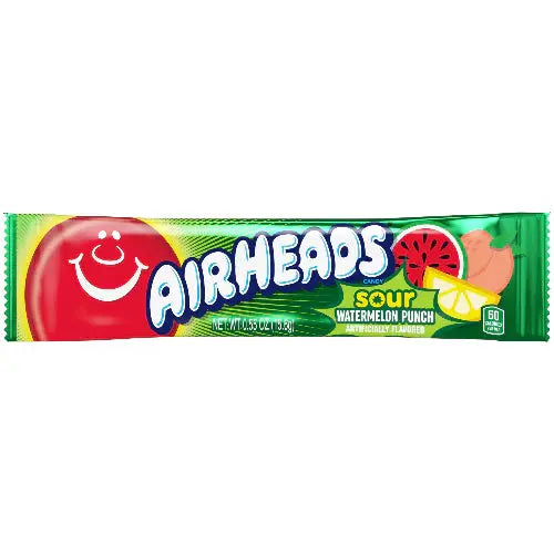 Airheads Bar Sour Watermelon Punch 16g OhMyCandyBox