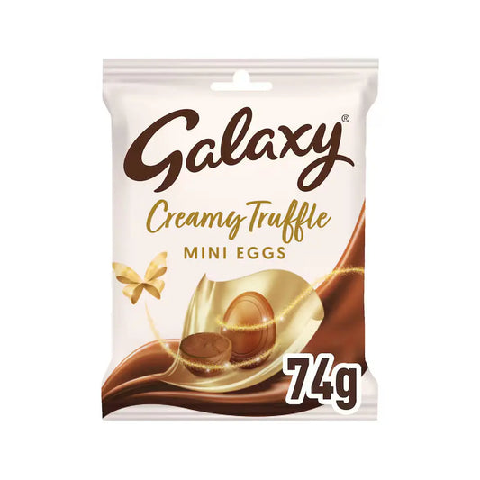 Galaxy Creamy Truffles Mini Eggs 74g OhMyCandyBox