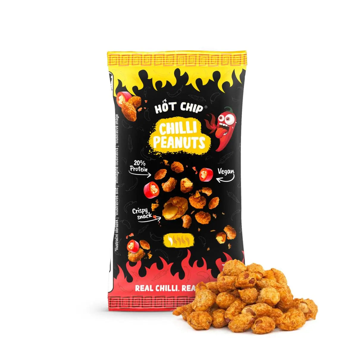 Hot Chip Chilli Peanuts 70g OhMyCandyBox