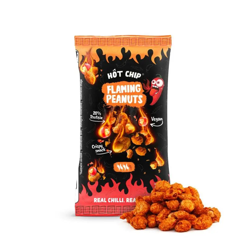 Hot Chip Flaming Peanuts 70g OhMyCandyBox
