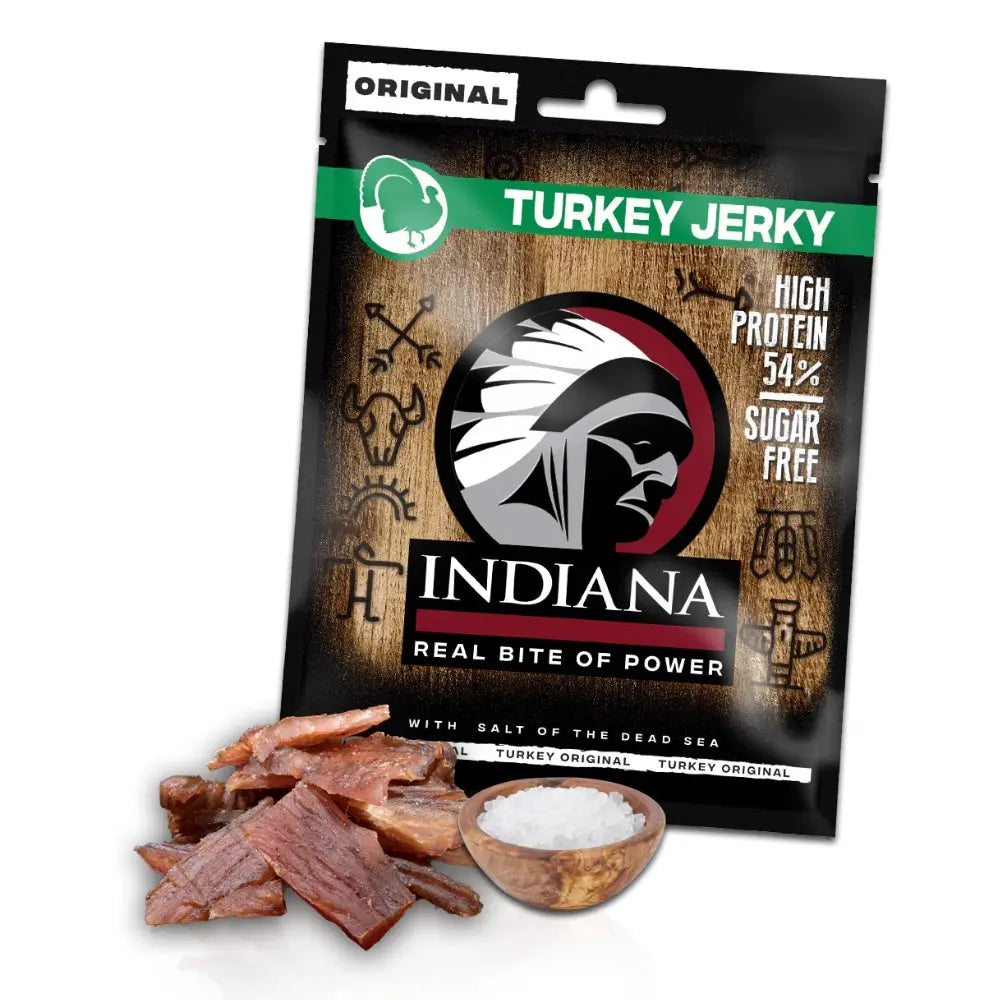 Indiana Jerky Turkey Original 25g OhMyCandyBox