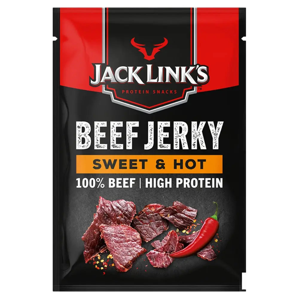 Jack Link's Beef Jerky Sweet & Hot 60g OhMyCandyBox