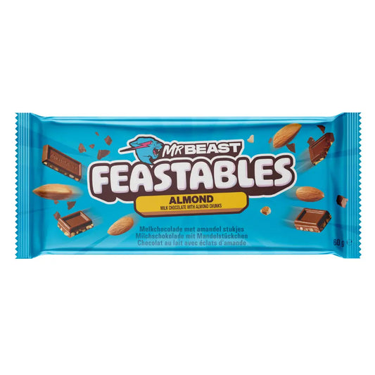 MrBeast Feastables Almond 60g OhMyCandyBox