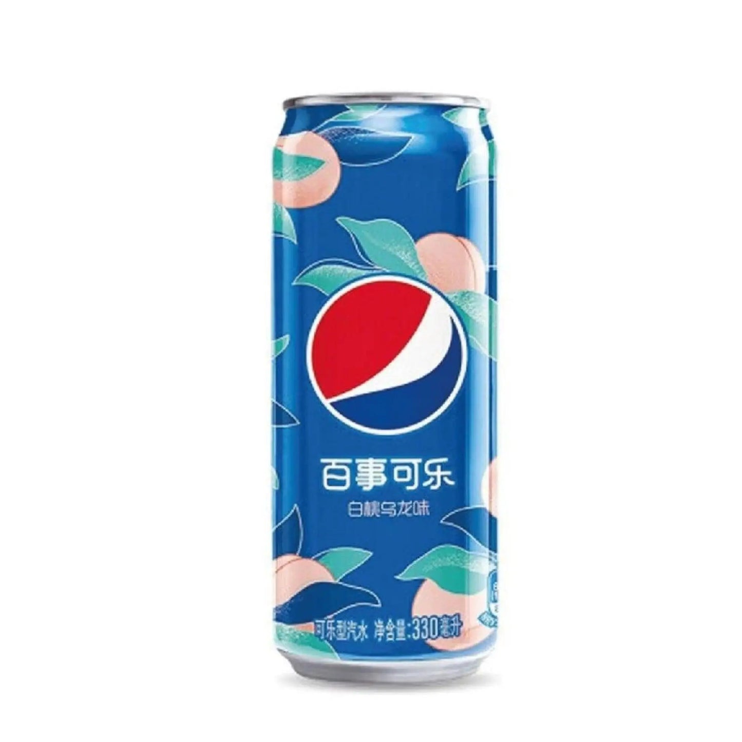 Pepsi White Peach 330ml OhMyCandyBox