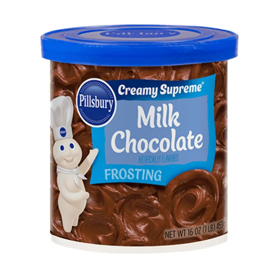 Pillsbury Creamy Supreme Frosting Milk Chocolate 453g OhMyCandyBox