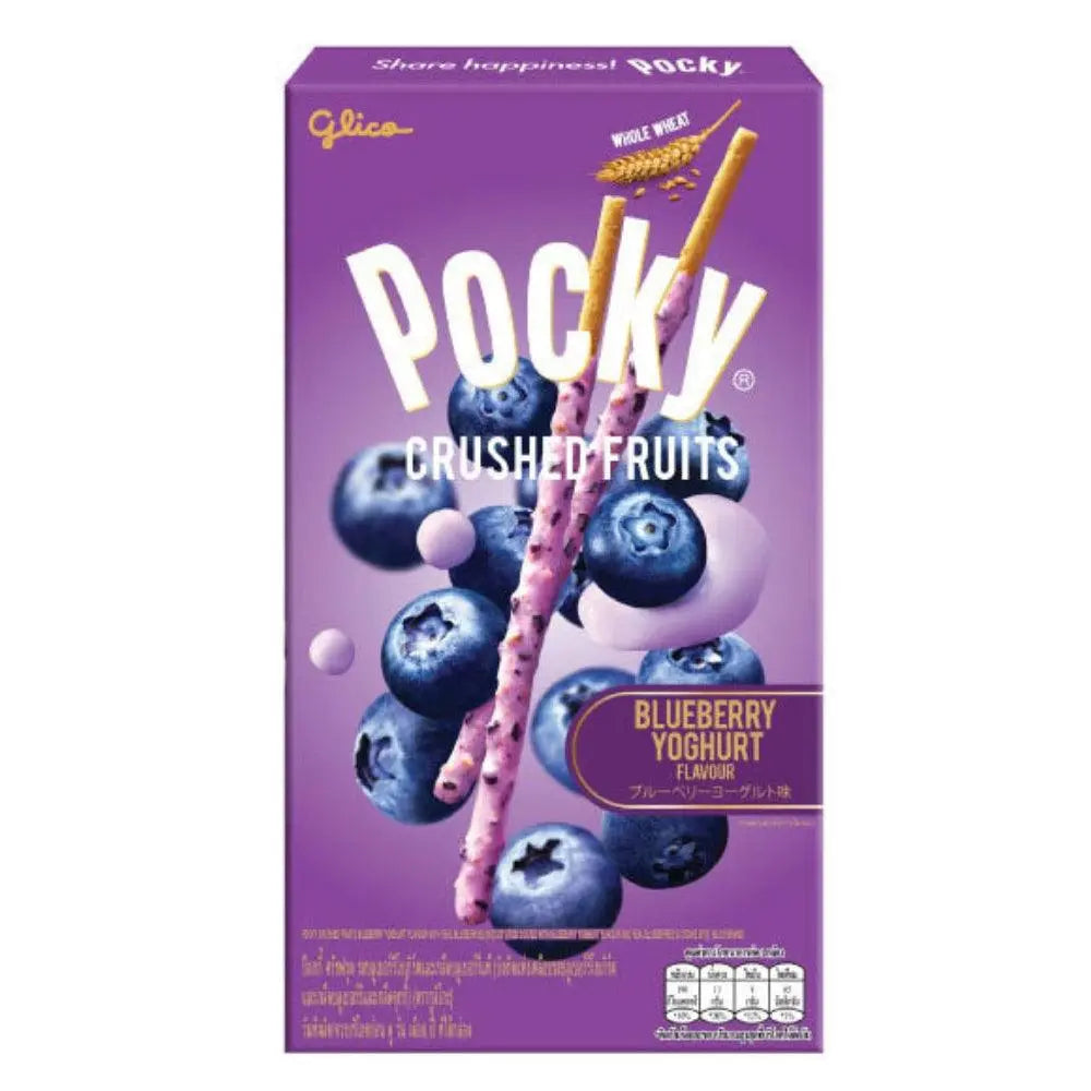 Pocky Crushed Fruits Blueberry 38g OhMyCandyBox