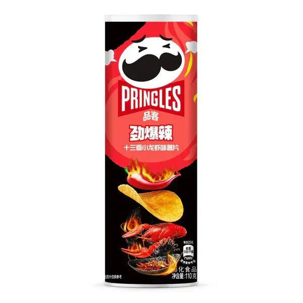 Pringles Spicy Strips 110g OhMyCandyBox