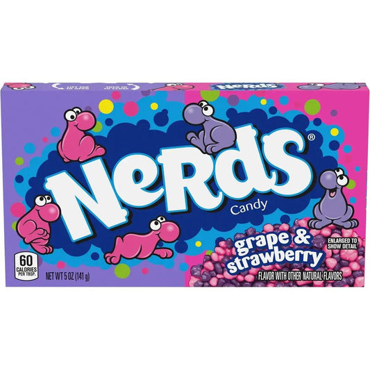 Nerds - Grape & Strawberry 141g - OhMyCandyBox