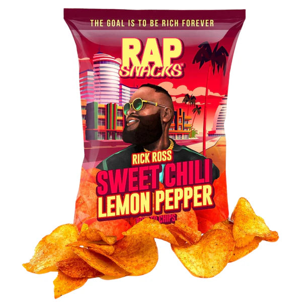 Rap Snacks Rick Ross Sweet Chilli Lemon Pepper 71g